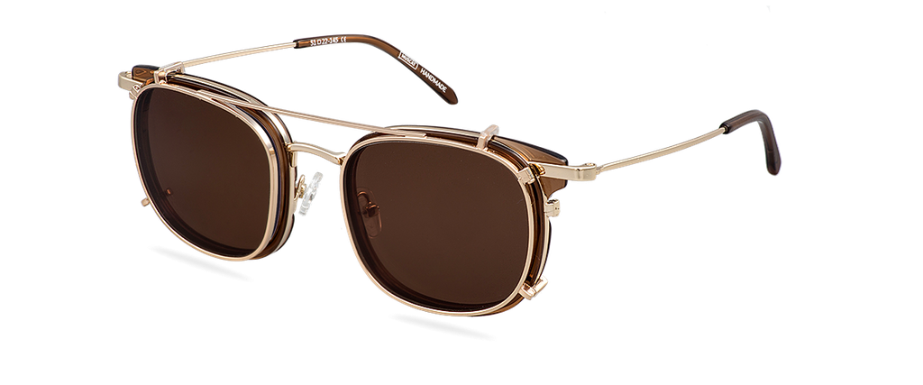 tp_Clip on Sun George Gold/Brown