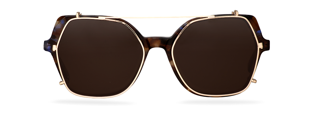 gp_Clip on Sun Oprah Gold/Brown