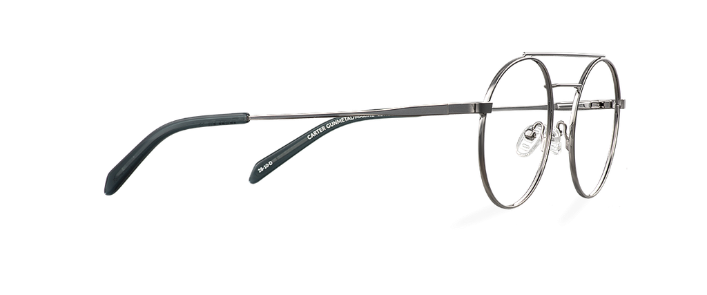 Okulary zerówki Carter Gunmetal/Marine