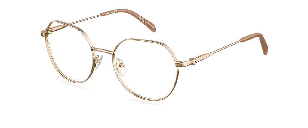 Okulary korekcyjne Holly Gold/Milky Tea