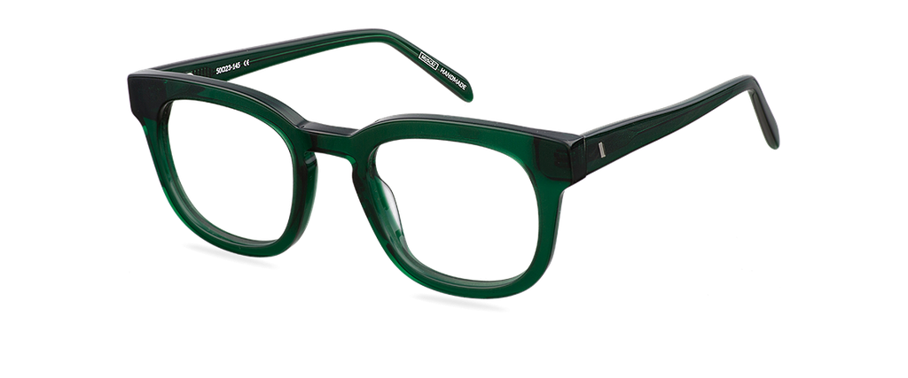Okulary zerówki James Bottle Emerald
