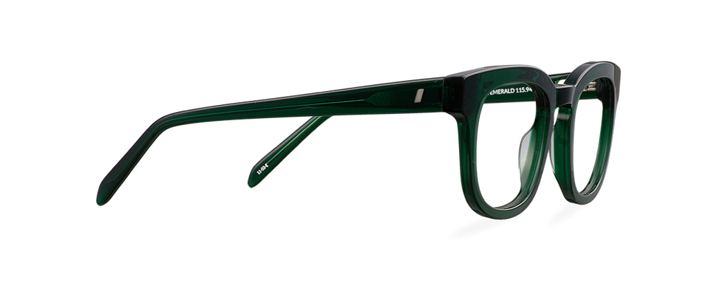 Okulary zerówki James Bottle Emerald