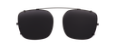 Clip on Sun Emma Black/Smoke