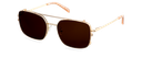 Clip on Sun Emma Gold/Brown