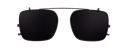 Clip on Sun Hunter Matt Black/Smoke