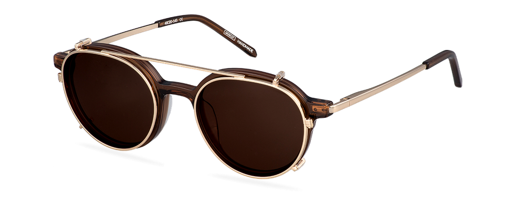 tp_Clip on Sun Tracy Gold/Brown