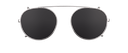 tp_Clip on Sun Tracy Gunmetal/Smoke
