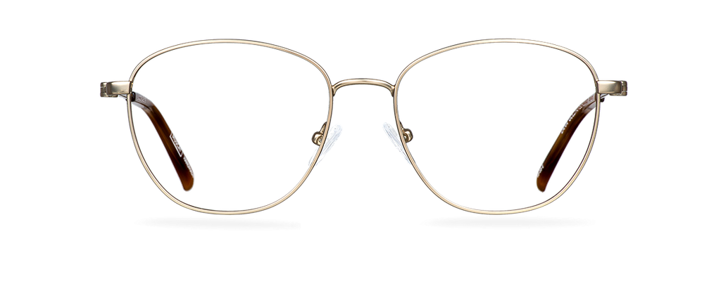 Okulary korekcyjne Lana Gold/Amber Delight
