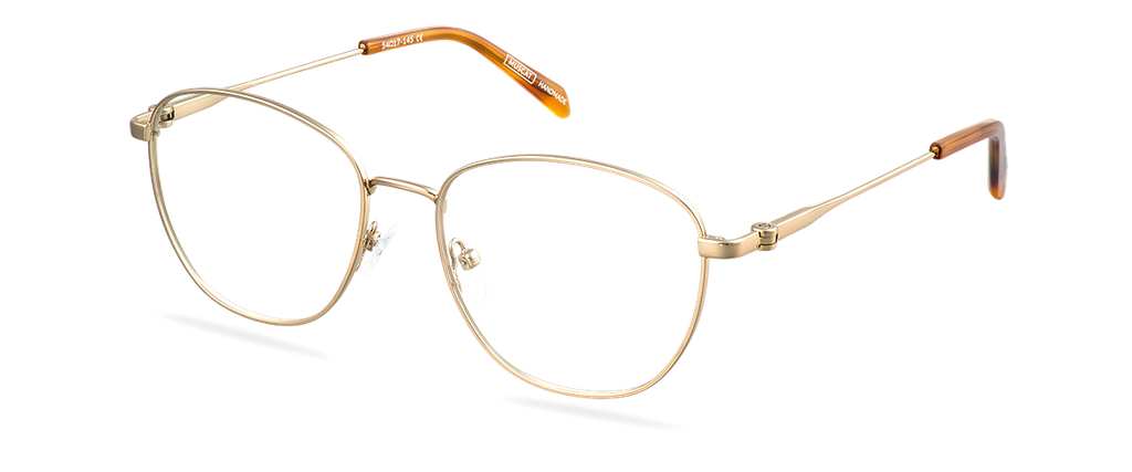 Okulary korekcyjne Lana Gold/Amber Delight