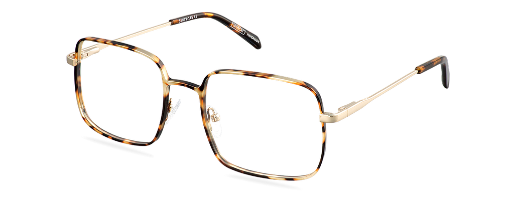 Okulary korekcyjne Ezra Gold Havana/Dark Havana