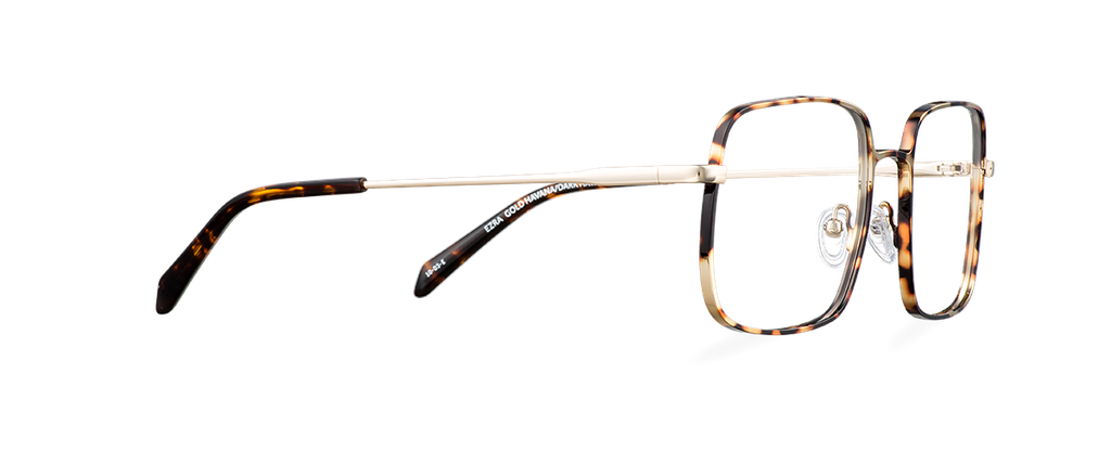 Okulary korekcyjne Ezra Gold Havana/Dark Havana