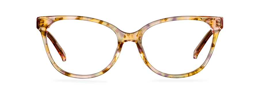 Okulary zerówki Belova Wide Coral Havana