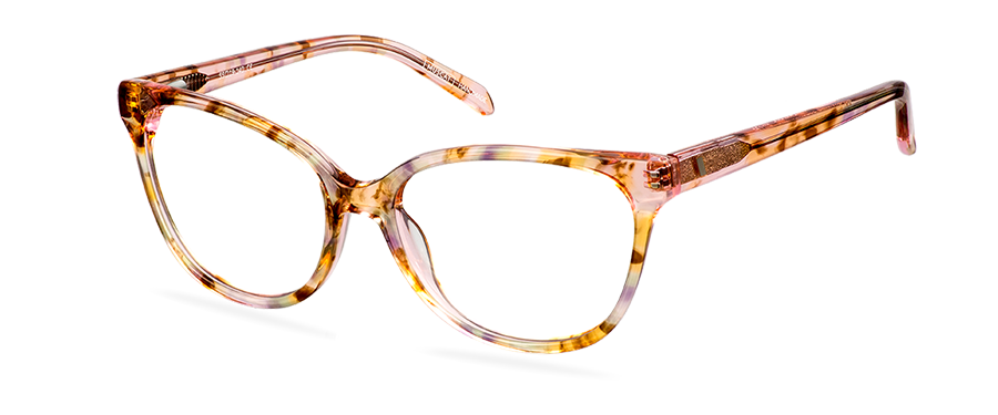 Okulary zerówki Belova Wide Coral Havana