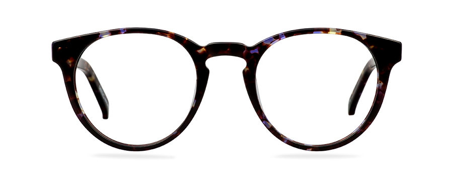 Okulary zerówki Ellis Wide Havana Moonlight