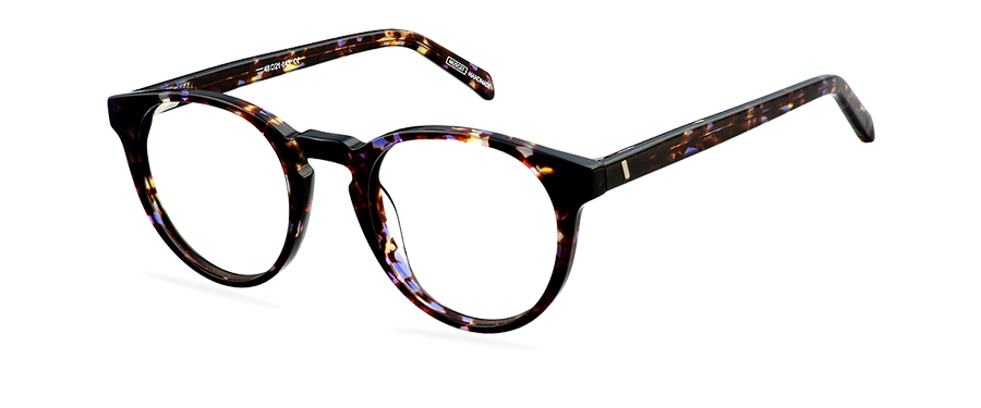 Okulary zerówki Ellis Wide Havana Moonlight