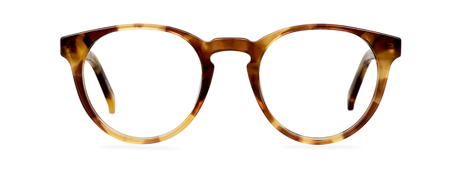 Okulary zerówki Ellis Wide Sepia Fantasy