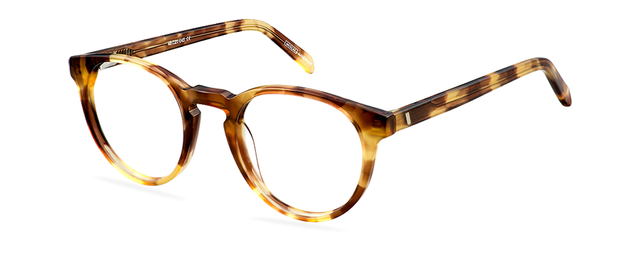 Okulary zerówki Ellis Wide Sepia Fantasy