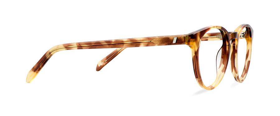 Okulary zerówki Ellis Wide Sepia Fantasy