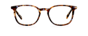Okulary korekcyjne damskie i męskie Grant Wide brązowe – oprawki owalne, widok z przodu
