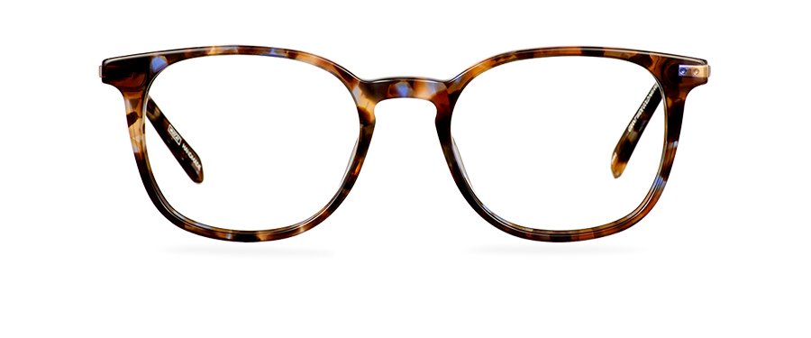 Okulary zerówki Grant Wide Gold/Havana Moonlight