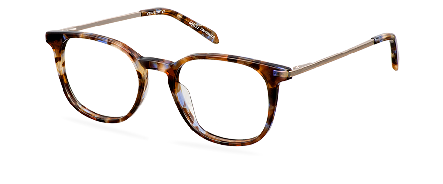 Okulary zerówki Grant Wide Gold/Havana Moonlight