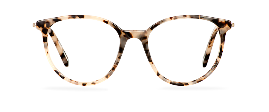 Okulary zerówki Olivia Gold/Sugar Havana