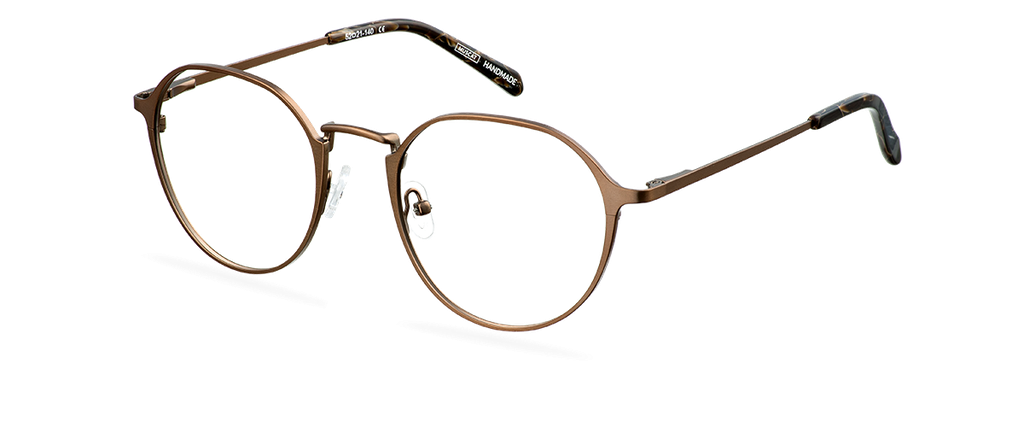 Okulary zerówki Milo Matt Brown/Brown Marble