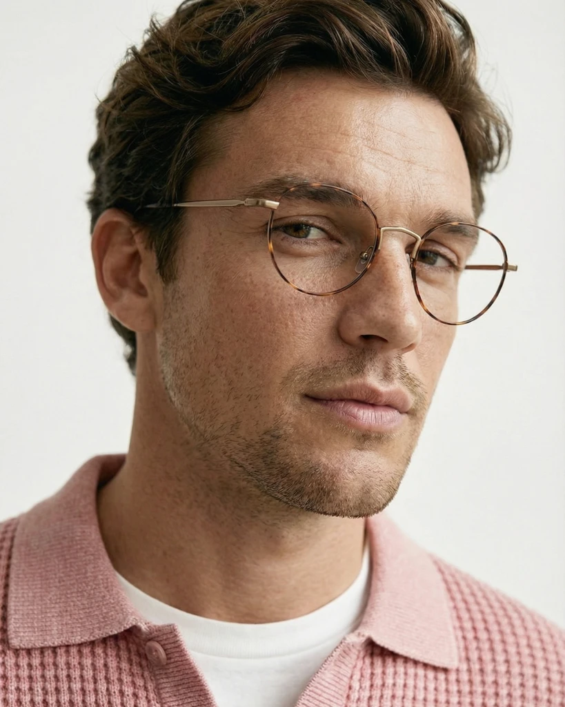 Okulary zerówki Charlie Gold Havana/Dark Havana