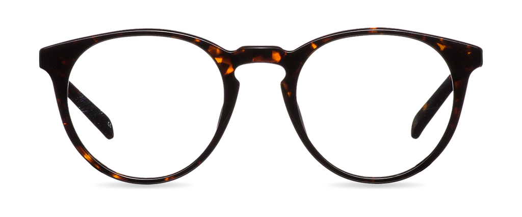 Okulary zerówki Ellis Wide Dark Havana