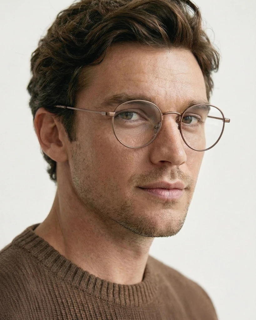 Okulary korekcyjne Steve Matt Brown/Brown Marble