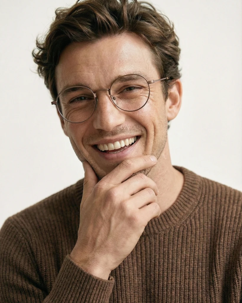 Okulary do komputera Steve Matt Brown/Brown Marble