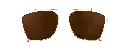 JOE CLIP ON GOLD BROWN 3.webp