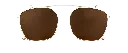 CLIP ON SUN MAGGIE GOLD BROWN 3.webp