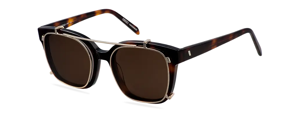 CLIP ON SUN MAGGIE GOLD BROWN 2.webp