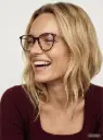 Počítačové brýle Olivia Satin Gold/Brown Havana