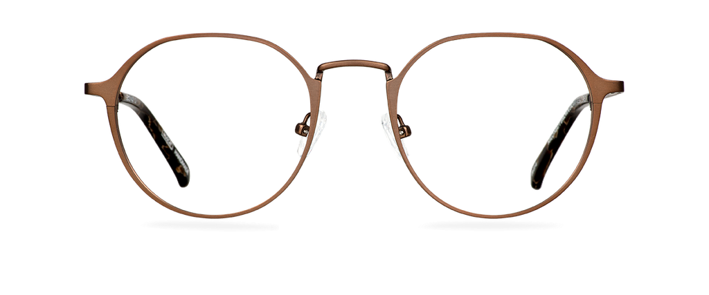 Čiré brýle Milo Matt Brown/Brown Marble