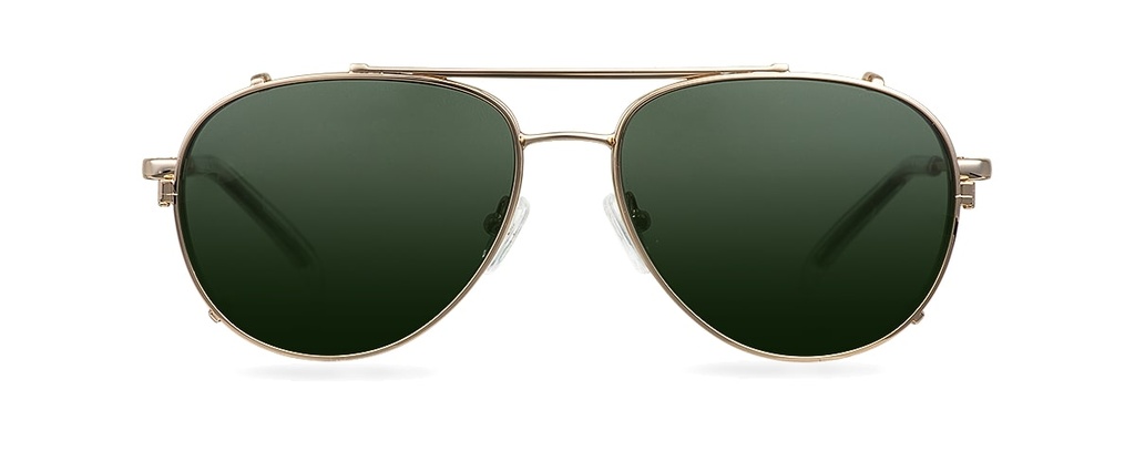 Clipon na brýle Cooper Gold/Green