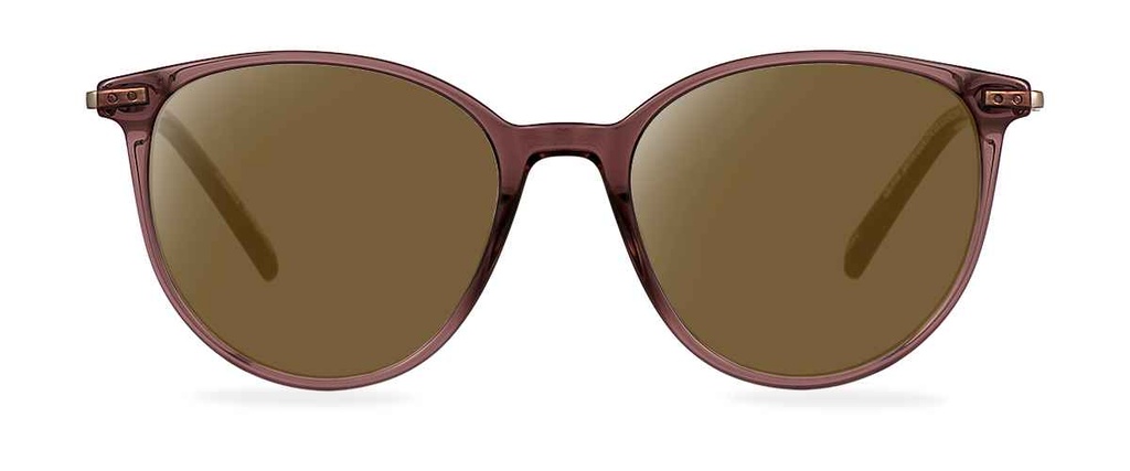 Sluneční brýle Olivia Satin Gold/Cocoa Brown