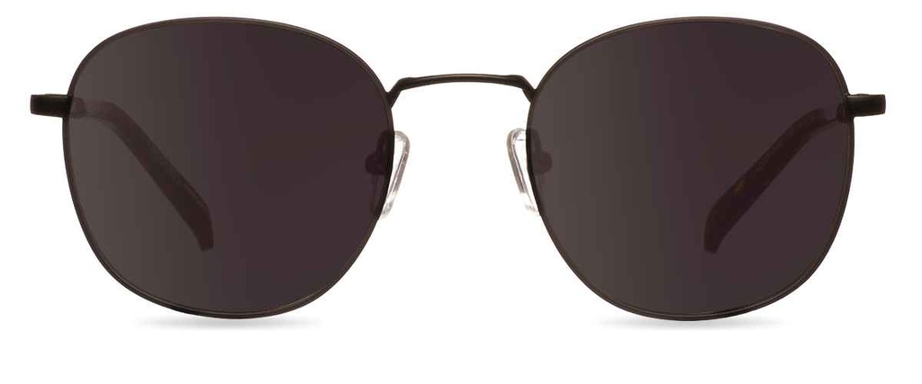 Sluneční brýle Leo Matt Black/Dark Havana