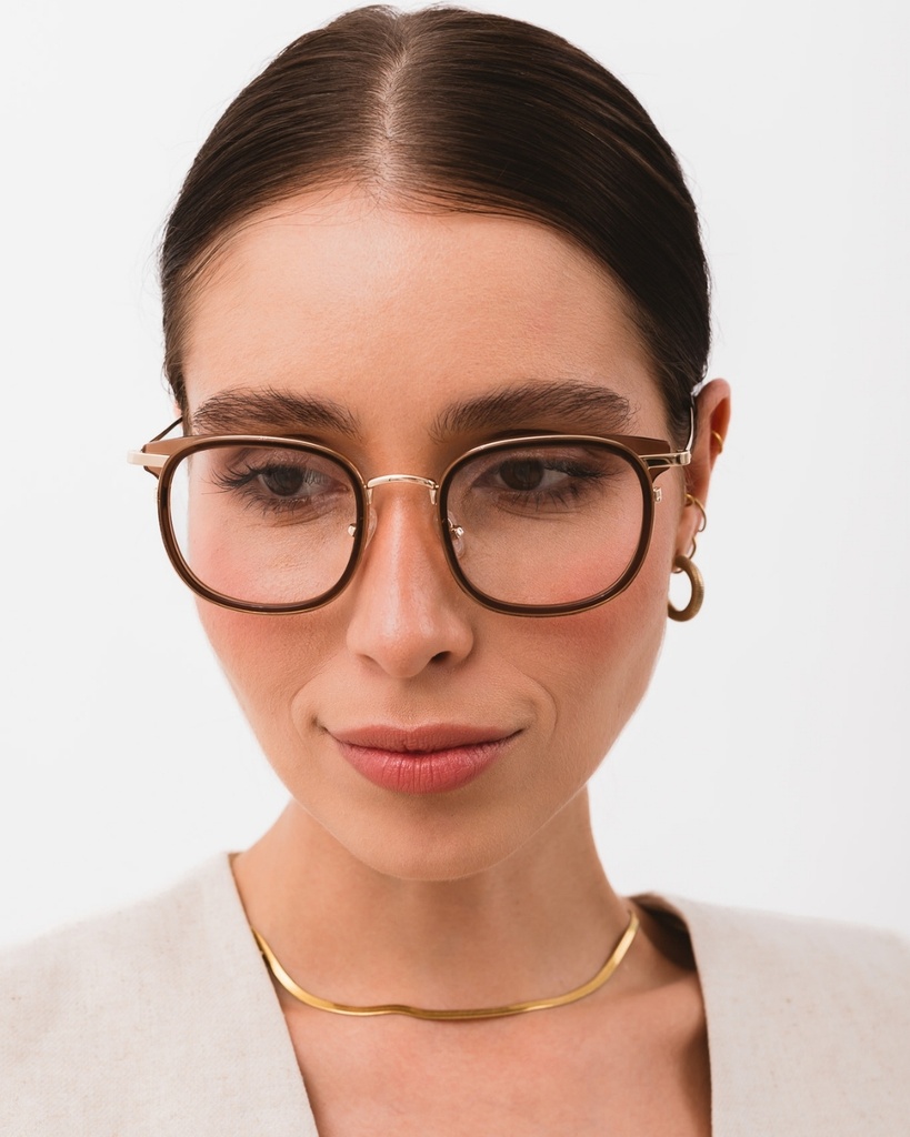 Čiré brýle George Gold/Americano