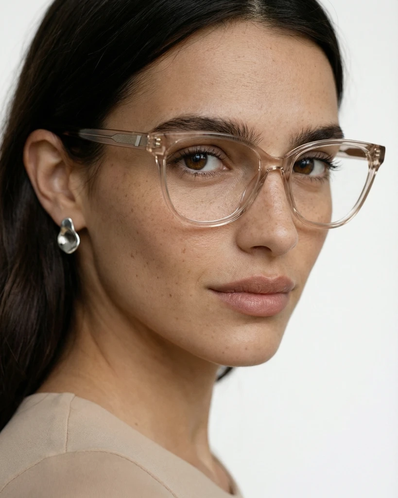 Čiré brýle Belova Wide Champagne