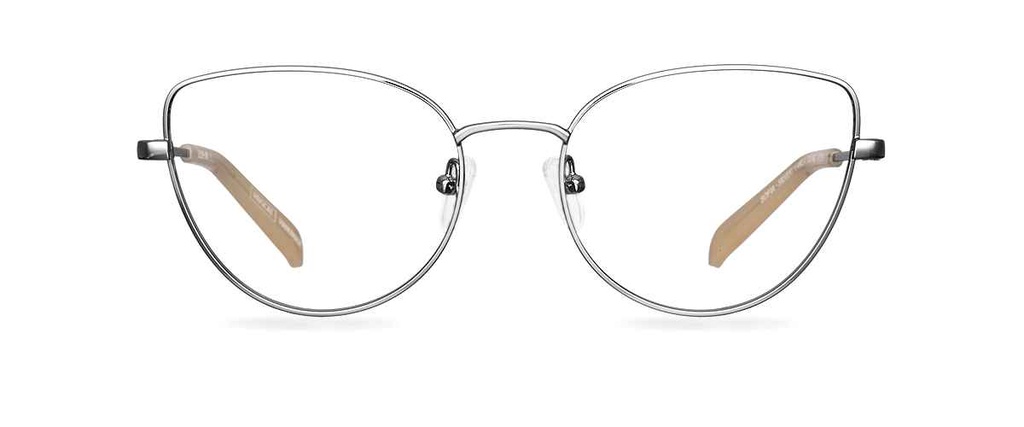 Čiré brýle Sofia Silver/Vanilla Custard