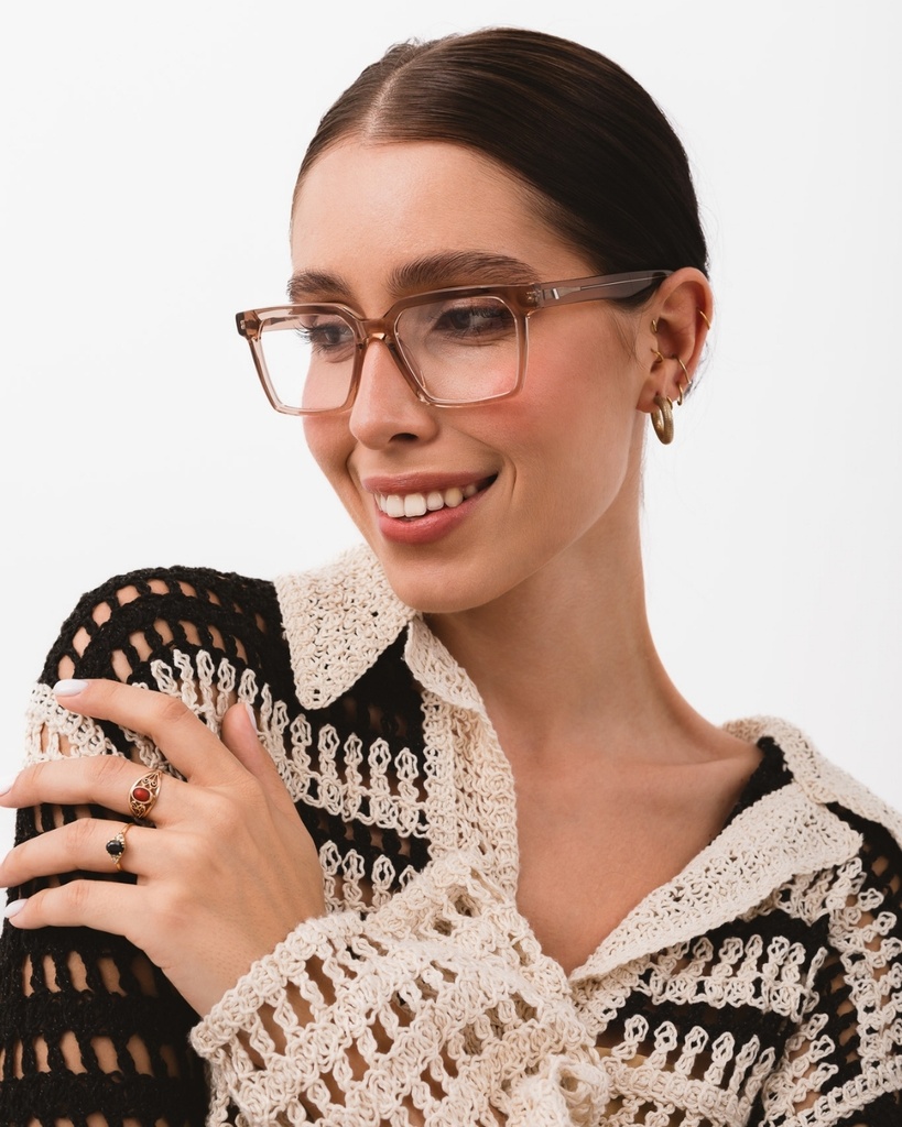 Počítačové brýle Evan Light Brown