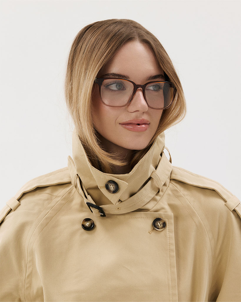 Dioptrické brýle Louis Wide Brown Ombre