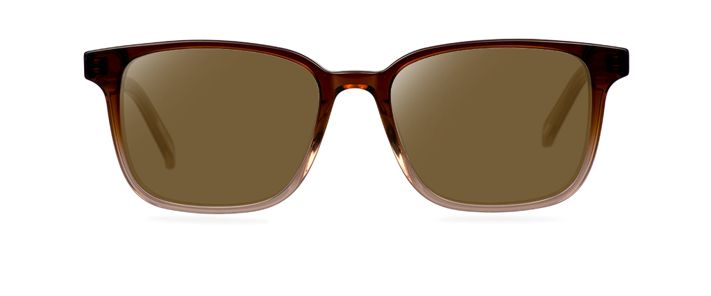 Sluneční brýle Louis Wide Brown Ombre