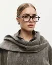 Čiré brýle Carmy Brunette