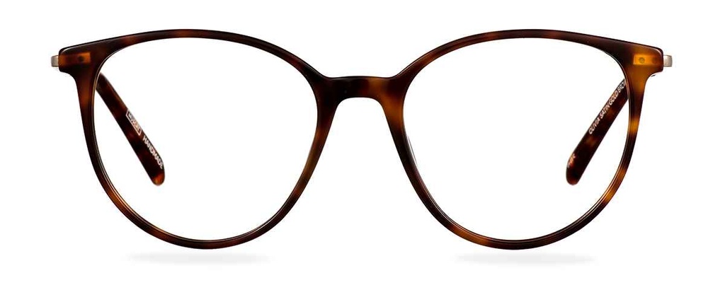 Dioptrické brýle Olivia Satin Gold/Brown Havana