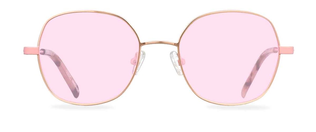 Sluneční brýle Hannah Rose Gold Pink/Powder Havana