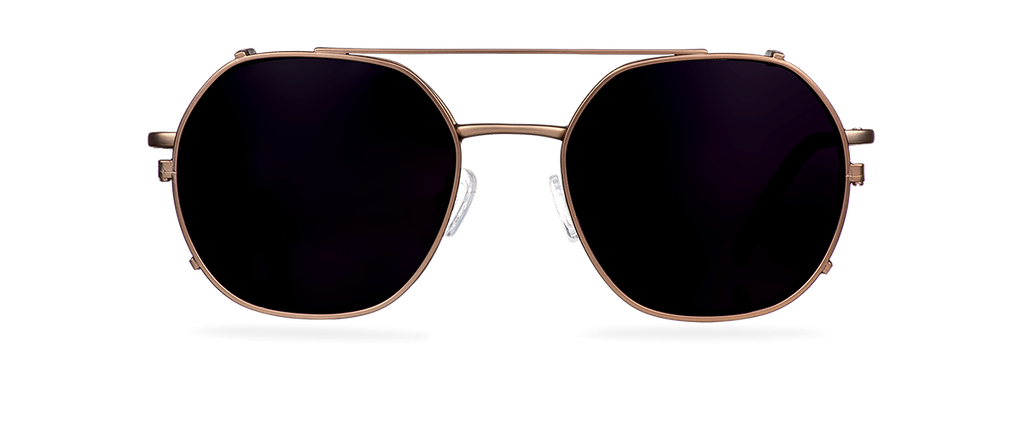 Clip on Sun Bruno Matt Brown/Smoke