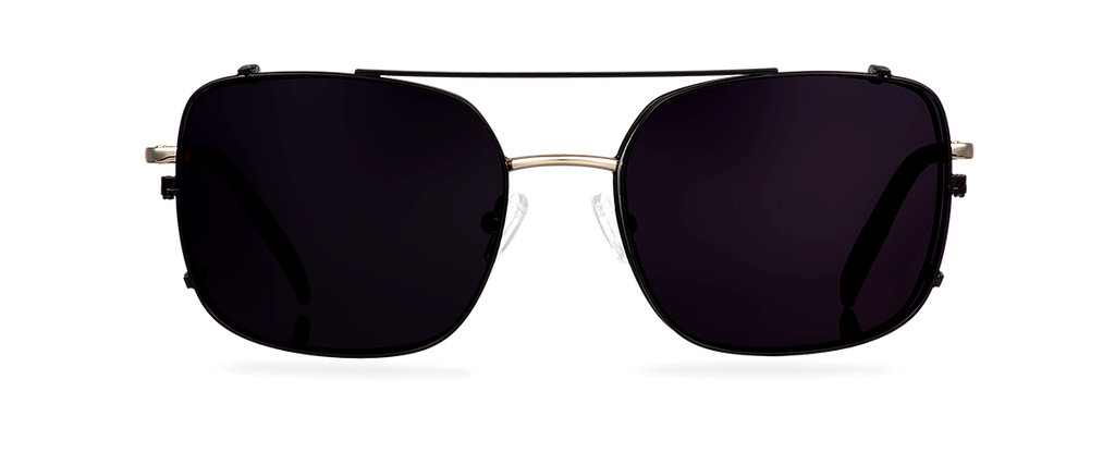 Clip on Sun Emma Black/Smoke